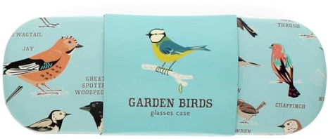 Rex London Brillenetui & Reiningungstuch Garden Birds Etui Vogel Motiv