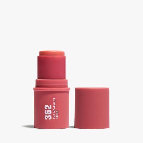3INA - The No - Rules Stick 362 mini - Pink - Cream Blush Stick | with Hyaluronic Acid - 3-in-1 Cheek Lip & Eye Blush with Natural Finish - Vegan - Cruelty Free