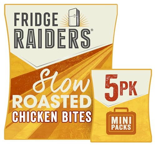 Fridge Raiders Slow Roasted Chicken Snack Bites 5 X 22.5g