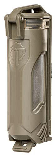 Thyrm CellVault-21 Akku-Aufbewahrungskoffer, wasserdicht, für 21700 Akkus für Taktische Premium-Taschenlampen (Olive Drab)
