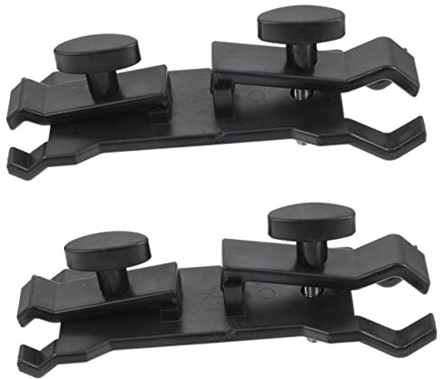 Gatuida 2pcs Camera Umbrella Clip Outdoor Accessories Camcorder Tripod Umbrella Holder Outdoor Camera Outdoor Fixing Clip for Umbrella Photography Prop Video Camera Iron Props