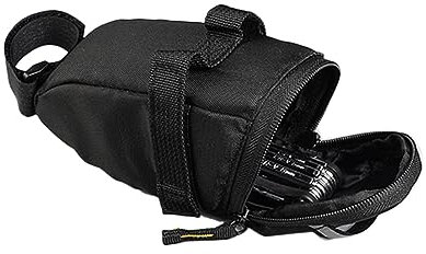 DIKACA Pack Fahrradtasche Aufbewahrungstasche Fahrrad Satteltasche Hinten Hecktasche Zur Aufbewahrung Sattelstütze Rucksack Tasche Für Den Rücksitz Werkzeugkasten Reiten