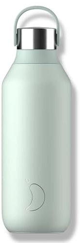 Generico Chillys Serie 2 LICHEN 500 ml Flasche aus BPA-freiem Edelstahl, wiederverwendbar.