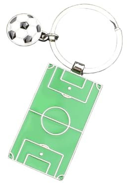 YueJieSelected Schlüsselanhänger Fußball,Fussball SchlüsselAnhänger Junge,Fußball SchlüsselAnhänger Kinder,Einschulung Geschenke,Schulranzen Anhänger Junge,Fußballer FußballGeschenk (Fußballfeld)