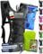SASMO® Trinkrucksack (Grau) mit Thermofach | Trinkrucksack Laufen - Ultraleicht 300g & 6L | Laufrucksack mit Trinkblase 2l, BPA-Frei | Rucksack mit Trinkblase & Reflektoren | Laufen, Fahrradfahren