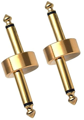Mikinona 2stücke Gitarren-pedal-adapter Mit Doppelstecker Metall-pedalverbindung Für Effektgeräte Kompakt Und Installieren Für Gitarren-pedalboards