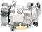 Compresor de aire acondicionado Compresor de aire acondicionado de CA for coche Compatible con PEUGEOT 207 307 308 C3 9822826880 9651910980 9659875780 9670318880 9671216280 9678656080