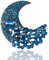GamTelightpe La lune Broche pour Vêtements et et Écharpes et Sacs Cadeaux pour Femmes et Hommes