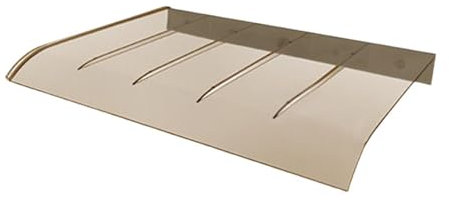 perfk Window Awning Door Canopy Rain Shelter Cover Window Canopy Exterior for Front Door, 60cmx40cm