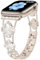 Sixmoat Armbänder kompatibel mit Apple Watch Armband für Damen 38mm 40mm 41mm 42mm(Serie 10), Bling Armband Designer Dressy Glückskleeblatt für iWatch Serie SE 10 9 8 7 6 5 4 3 (Polarstern)