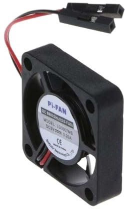 TRyYCB R53C Cooling Fan Heat Sink Radiator Compatible With 3B 2B B+ Raspberry Pi Models 3.3V 5V LD3007MS