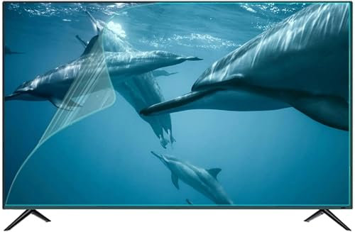 QUSYZD Protector de Pantalla de TV Pet antiarañazos, película antirreflejo y con Filtro de luz Azul, Compatible con Pantallas LCD, OLED 4K y QLED HDTV de 42 Pulgadas.,