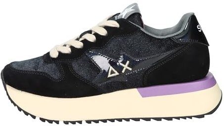 SUN68 Donna Sneakers Basse Z45223 Poliestere Nero 39