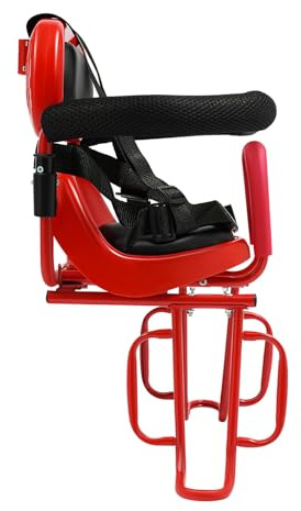 AVRONBZ Siège Enfant de Vélo Arrière avec Porte-Bagages, Harnais de Sécurité, Accoudoir, Résistant à la Rouille, Stable, Montage Simple, Siège Vélo Parent-Enfant Convient pour Vélo Électrique, VTT