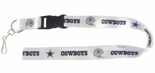 Pro Specialties Group NFL Dallas Cowboys Retro Lanyard, Weiß, Einheitsgröße