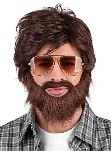Alan The Hangover Wig & Beard Fancy Dress
