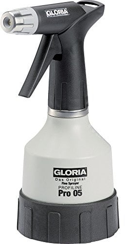 GLORIA Hand Sprayer Pro 05, 0.5 L Spray Bottle with Double-Action Pump, For Industry and Crafts, Adjustable Nozzle, Oil-Resistant