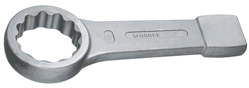 GEDORE Schlag-Ringschlüssel 22 mm, Hochpräzise Schlüsselweite, Robust für Industrie & Handwerk, Made in Germany - 22mm