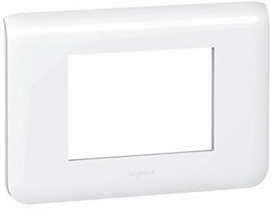 Legrand LEG78816 Plaque programme mosaïque 6 modules horizontal Blanc