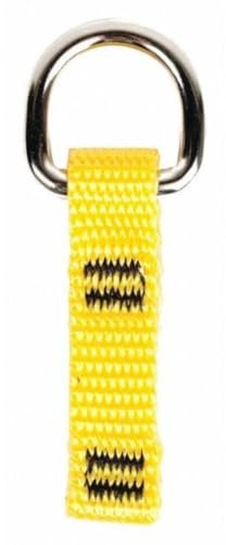 3M DBI-SALA Fallschutz für Werkzeuge, 150003, Befestigungspunkt mit einzelnem D-Ring, 12,7 x 571,5 cm, an einem Ende für Werkzeuge bis zu 0,9 kg, 10 Stück