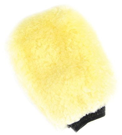 Lincoln Sheepskin Grooming Mitt Natural Wool