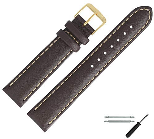 MARBURGER Uhrenarmband 18mm Leder - Werkzeug Montage Set 80618