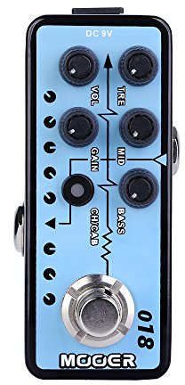 Mooer 018 personnalisés 100 Digital Préampli Micro