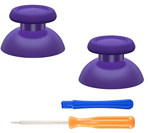 eXtremeRate Joystick pour ps5 Manette Accessoires,Stick Analogique pour ps4 Manette,Bâtons de Pouce-Violet