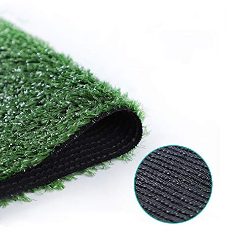 YNFNGXU Kunstrasen, Künstliches Gras, Für Swimmingpool, Terrasse, Park, Villa, Synthetischer Rasen-Teppich Indoor Outdoor-Landschaft Haustier, Grün(Size:10mm Grass height-2mx1m)