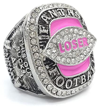 Fantasy Football Loser Championship Trophäenring Last Place Award für Liga (Papierbox, 11)