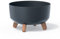 Pot de fleurs bas 6,8L avec pieds amovibles et insert 285 mm, Eco anthracite