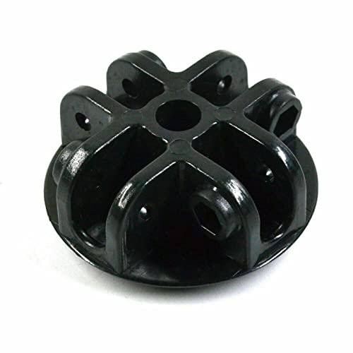 BODYA Pop-Up Pavillon Zelt Ersatzteile 4-fach Dach Mittelverbinder Halterung Ersatz Schwarz