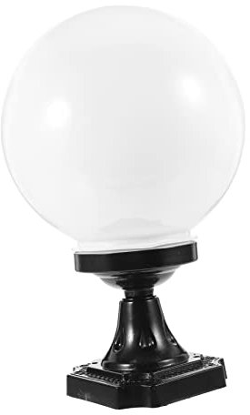 Gadpiparty Abat-jour Globe Pour Lampadaire De Rue Remplacement Pour Applique Murale Jardin Cache-lumière Simple Et Facile à Installer