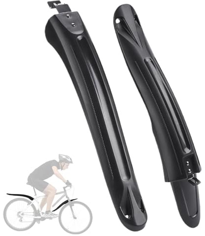 zwxqe Mtbs Fender Kit | Schlammschutz für Rennräder | Schutzblechschutz für Fahrräder | Fahrradschutzbleche für 26-29 Zoll Fahrräder, Schutzblech-Set für Mountainbikes, dicke breite