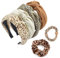 VZZNN 6 Stk Haarreifen Damen Breit Haarreif Haarband Damen Leopardenmuster Haarreifen Haaraccessoires Haarbänder für Damen Stirnbänder Damen
