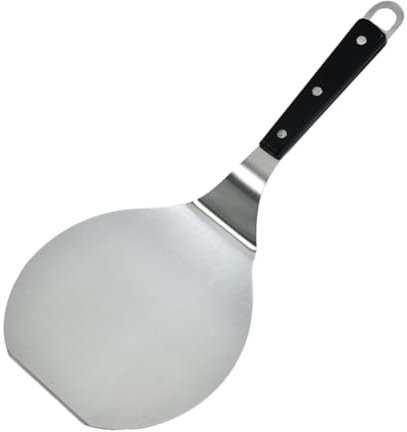 ABOOFAN 1 Pc Espátula Para Pizza Paleta De Pizza Giratoria Volteador De Comida De Cocina Espátula De Cocina Para Bistec Pala De a Casera Casera Acero Inoxidable Silver