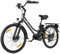 AOIHO E Bike, 26 E Bike Herren & E Bike Damen, 7 Gang Elektrofahrräder mit 250W Motor, 48V 374.4 Wh Li-Ion Akku, 25 KM/H und 80 KM Reichweite, EBike mit LCD Display, 5 Fahrmodi, City Electric Bike