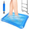 Aufblasbares Pool-Fußbad, 60x45cm Aufblasbares Fußbecken, Aufblasbare Pool Fußwanne mit Ballonpumpe, für Pools Home Spa Schwimmbecken,Whirlpool (Blau)