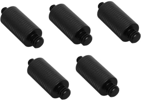 DIYEAH 5 Stück Adapter Schraube aus Aluminiumlegierung Universeller Mikrofonständer und Kamera Stativ Gewindeadapter für DSLR Live Streaming Filmaufnahmen und Tonaufnahmen