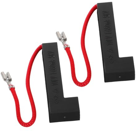 Warmhm Kit Fusibles Haute Tension Micro-ondes 2 Pièces Plastique Avec Diode Redresseuse Protection Four à Micro-ondes Pour Maison, Camping-car Et Voyage