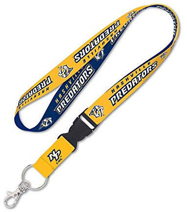WinCraft NFL-Schlüsselband mit Abnehmbarer Schnalle, 34946011, Official Team Colors., 3/4