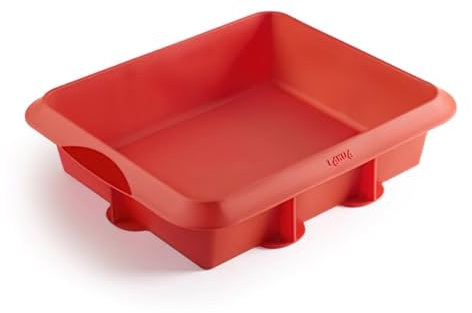Lékué Lasagna Rojo, Silicona, Estandar