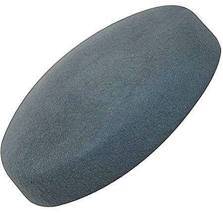 Lawliet A215 Fascinator mit rundem Wollfilz, für Pillendose, grau, Einheitsgröße