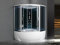 Bagno Italia Box idromassaggio semicircolare 150x150 cabina con vasca bluetooth bagno turco cromoterapia I