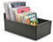 3L DVD / CD / Blu Ray Storage Box For Sleeves - Boxes For DVD Sleeve and CD Pocket Storage - Black - 10290