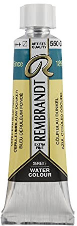 Rembrandt Watercolour Tube 10 ml Cerulean blue deep 550 (05015500)