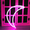 Neon-Mondlicht-Schilder, LED-Mond-Nachtlichter für Kinder, Wand, Geburtstagsparty, Weihnachten, Hochzeitsdekoration (rosa)