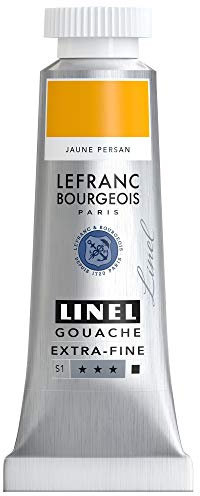 Lefranc Bourgeois Linel Gouache Extra-Fine Tube 14ml Jaune Persan Série 1