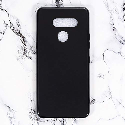 Schutzhülle für LG K50S - Schwarz | 6.5 Dünne stoßfeste Bumper-Rückseite, kratzfeste flexible TPU-Schale, grifffreundlich