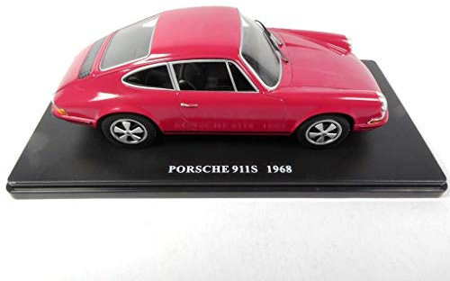OPO 10 - Compatible avec Porsche 911S 1968 Couleur Rose - Salvat 1/24 911 (E26)
